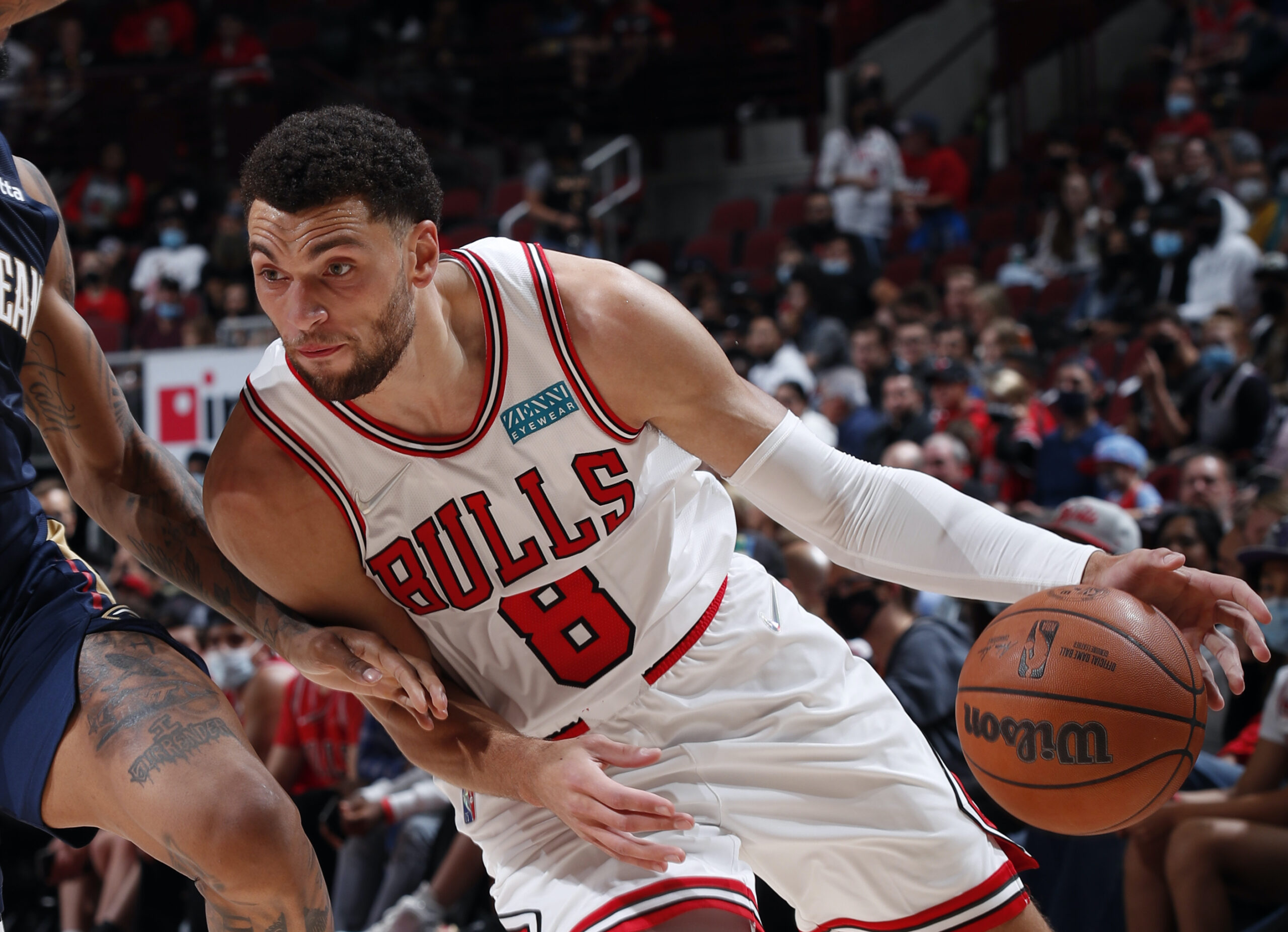 Chicago Bulls Zach Lavine Leaves Game With Knee Injury Nba