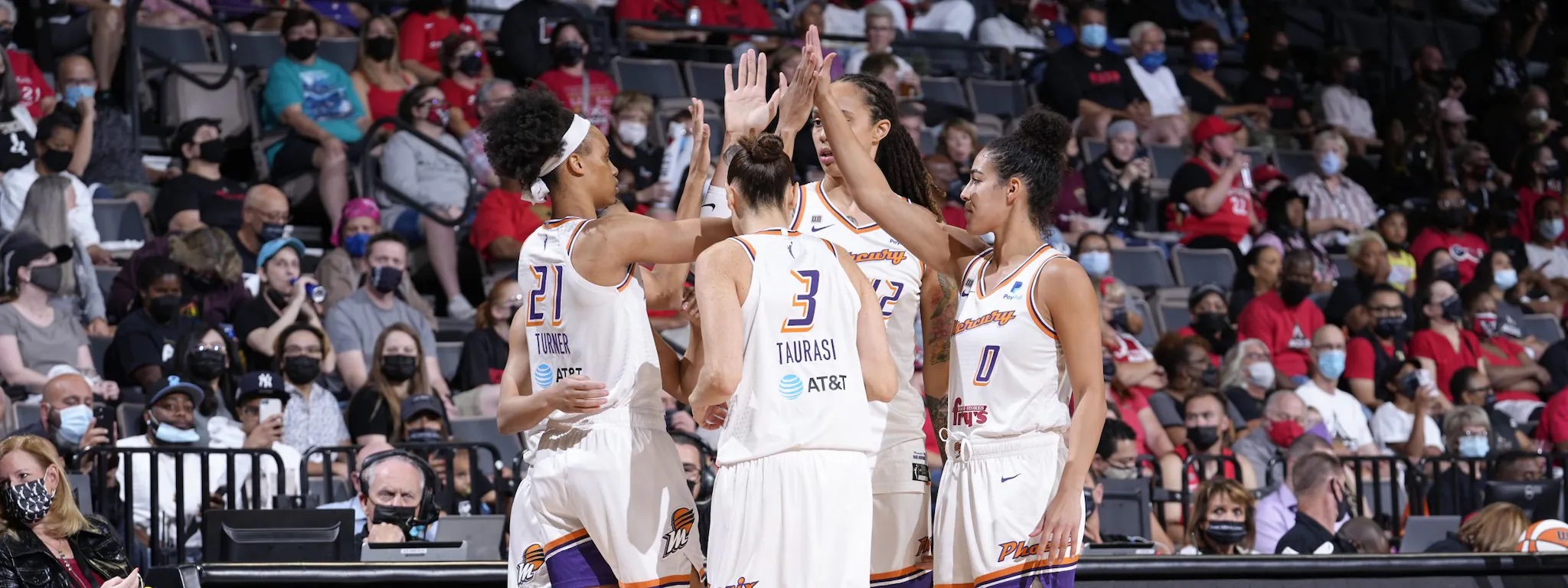 WNBA Playoffs: Taurasi Balls Out As Mercury Even Series, Sun Hold Off ...