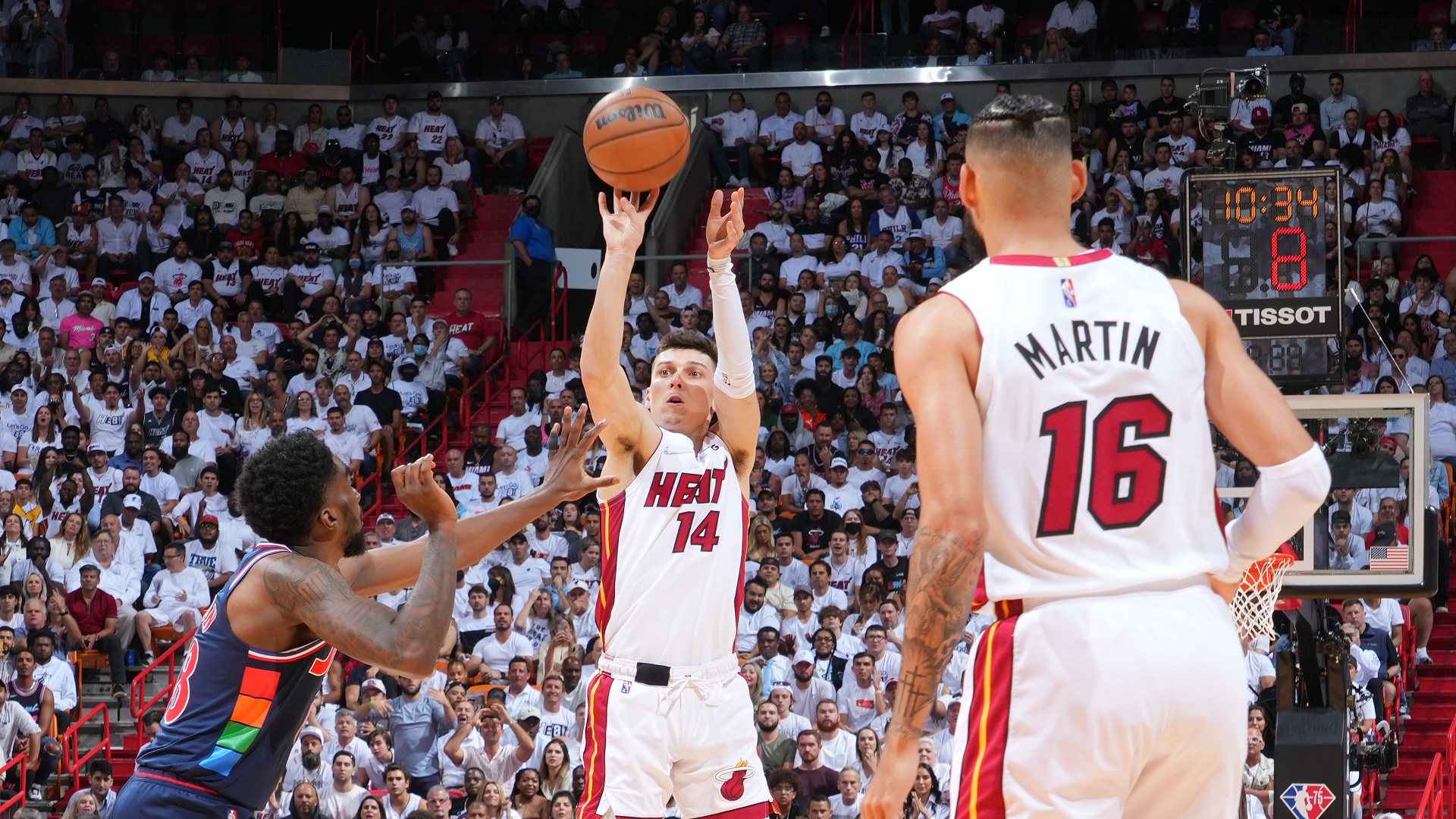 Herro, Heat Dominate 2nd Half For 1-0 Series Edge Vs. 76ers | NBA.com ...