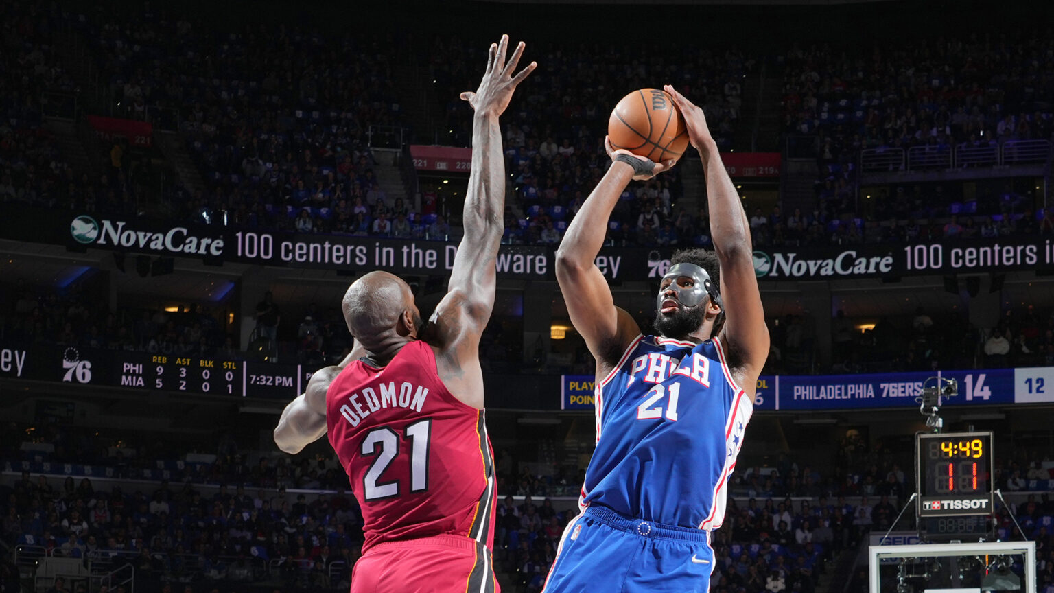 Sixers’ Joel Embiid Returns, Scores 18 Points In Game 3 Victory | NBA ...