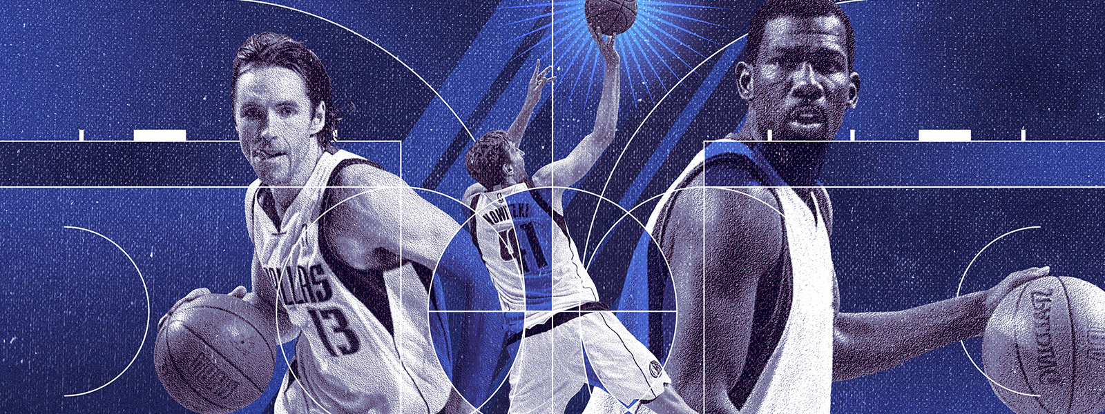Throwback Big 3s: Dirk Nowitzki, Steve Nash, and Michael Finley | NBA ...