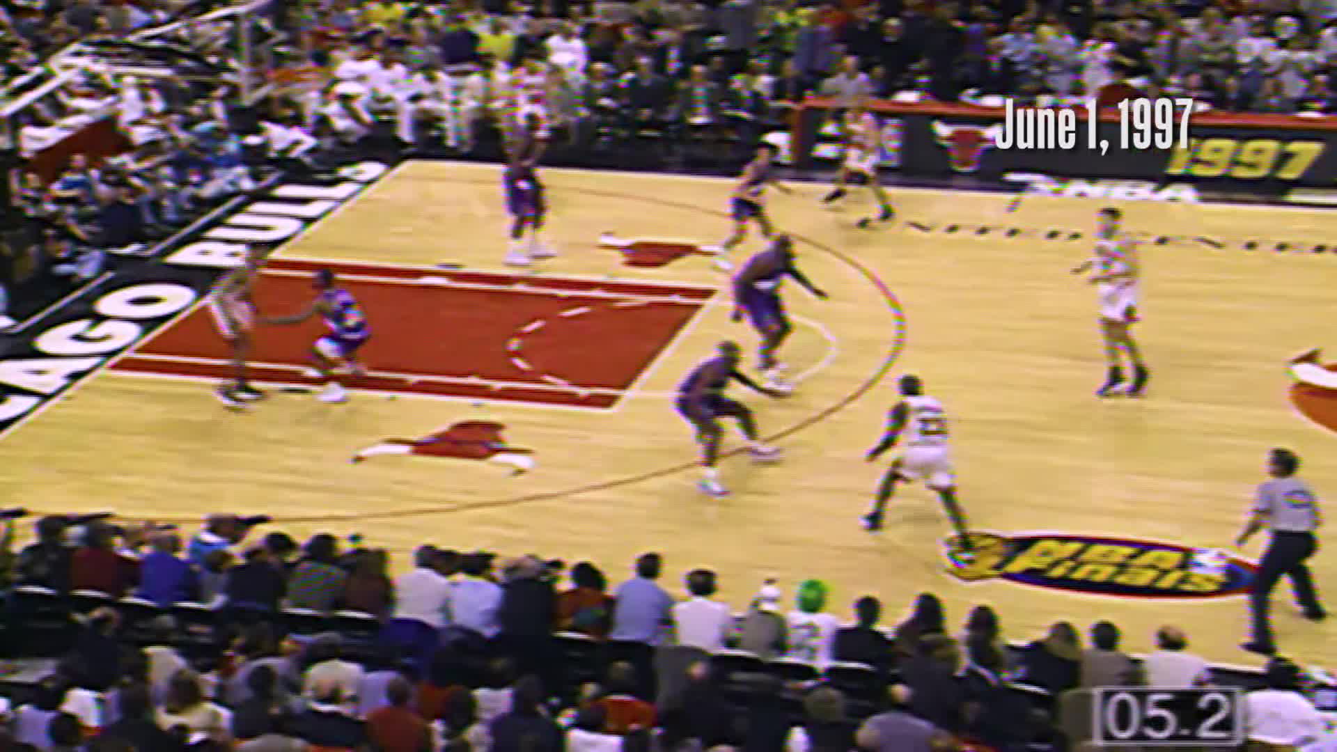 This Date in History - Michael Jordan hits Game-Winner vs the Jazz ...