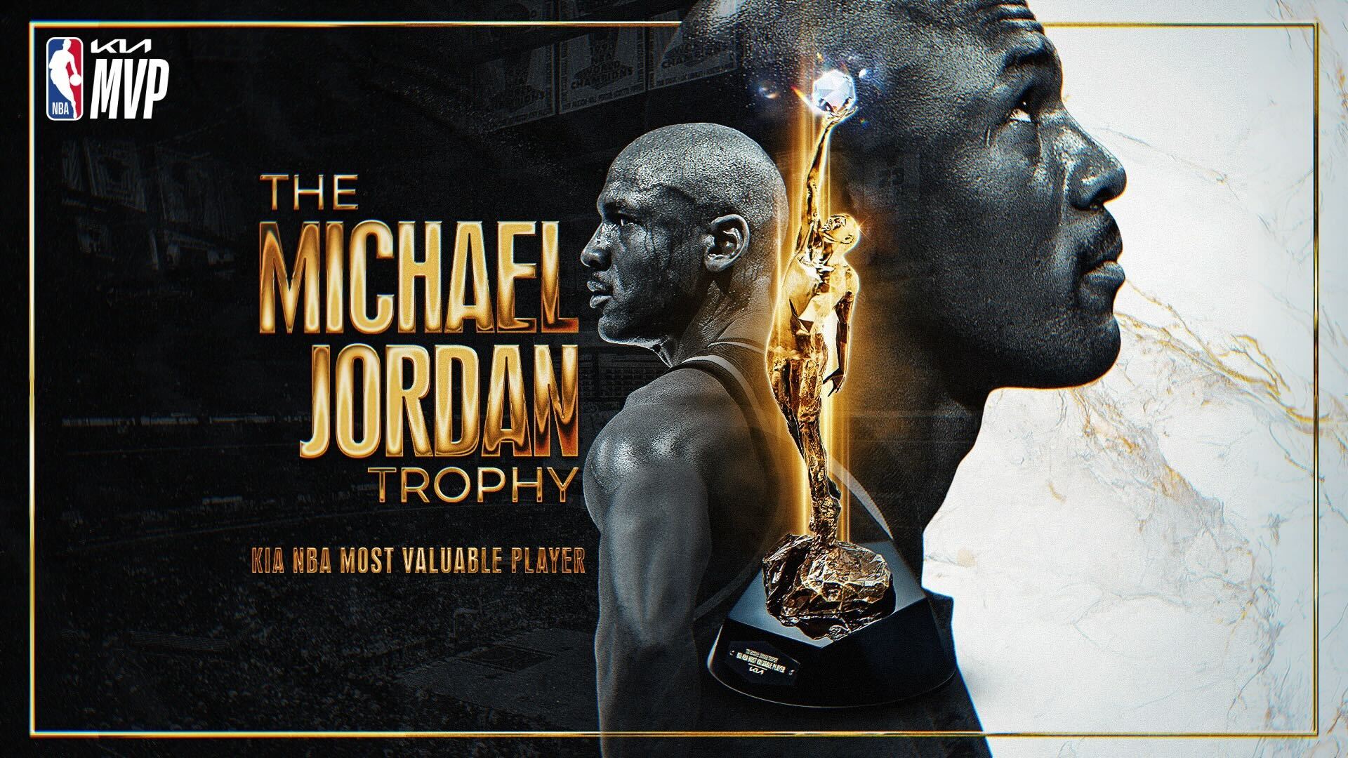 NBA unveils The Michael Jordan Trophy to be awarded to Kia MVP | NBA ...