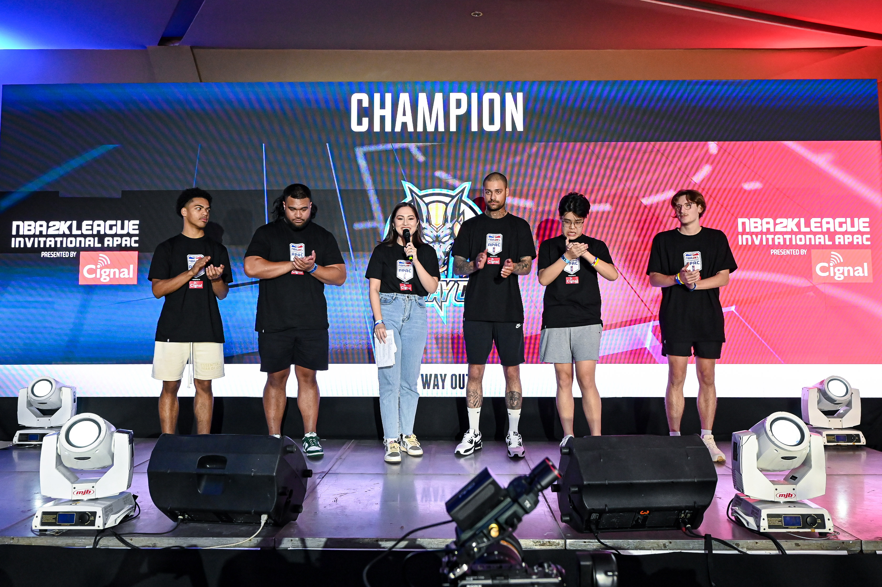 NBA 2K League APAC Invitational Champions NO WAY OUT