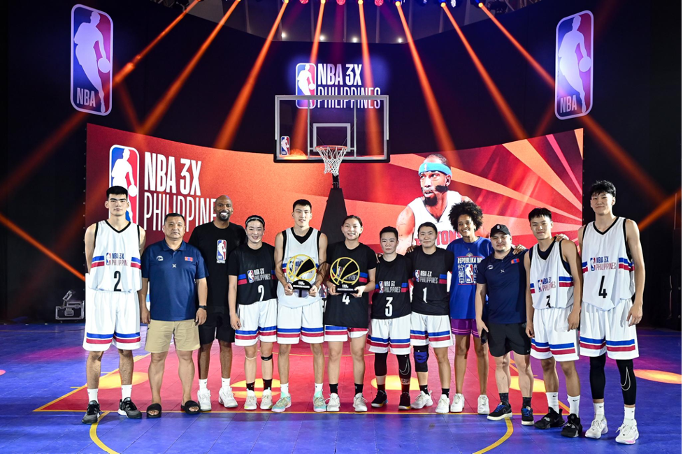 NBA 3X Philippines Invitational Champions Ulaanbataar Energy & Ulaanbataar Amazons